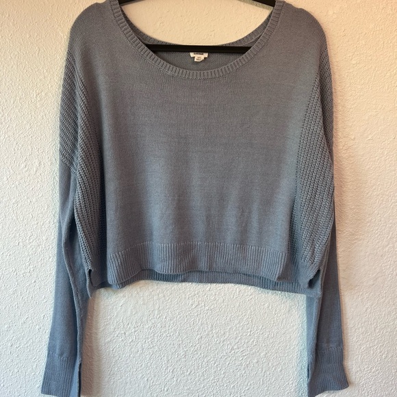 Garage Soft Blue Knit Pullover - Picture 1 of 3